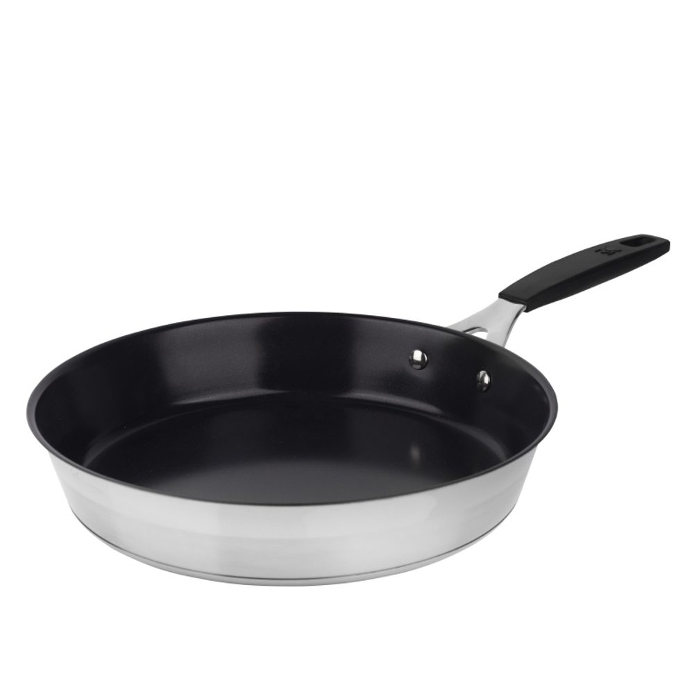 Levně MASTERPRO Pánev s nepřilnavým povrchem SMART 28cm nerez BGEU-4319