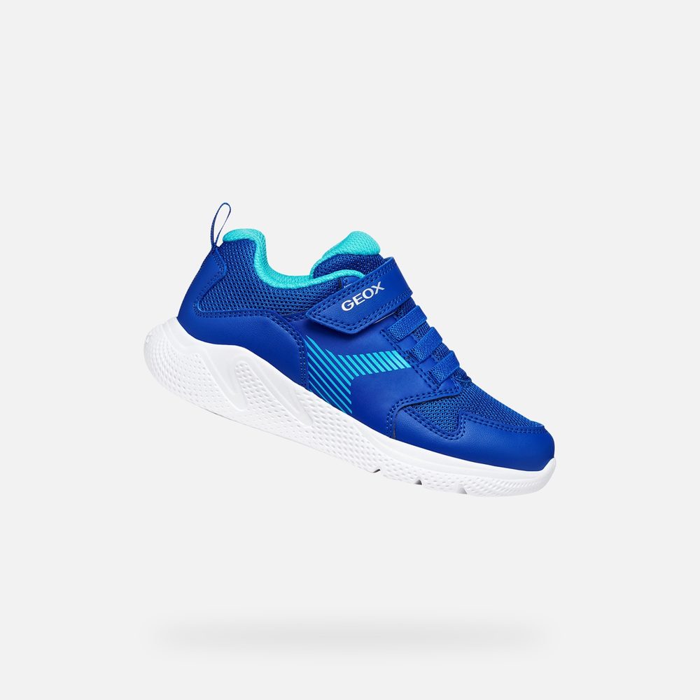 Levně Modré chlapecké tenisky Geox Sprintye - 39