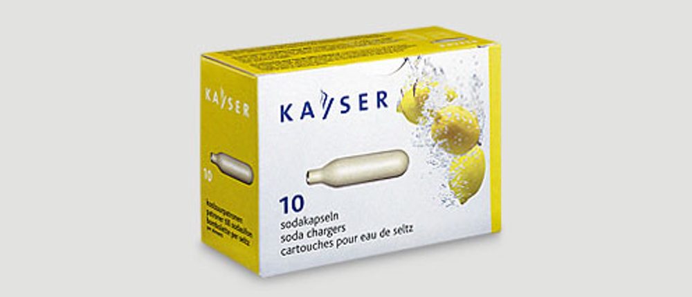 Levně bomb. SIFON-KAYSER 10ks-krab., jednorázová