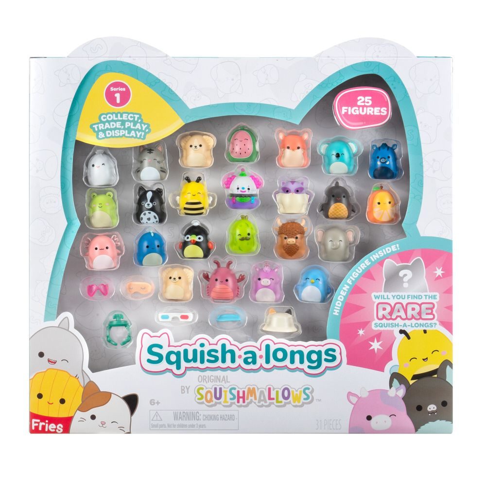Levně Squish a longs sada 25 figurek