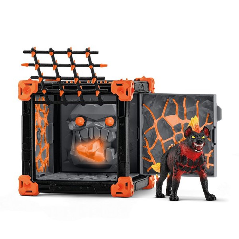 Levně SCHLEICH Aréna BattleCave lávové hyeny