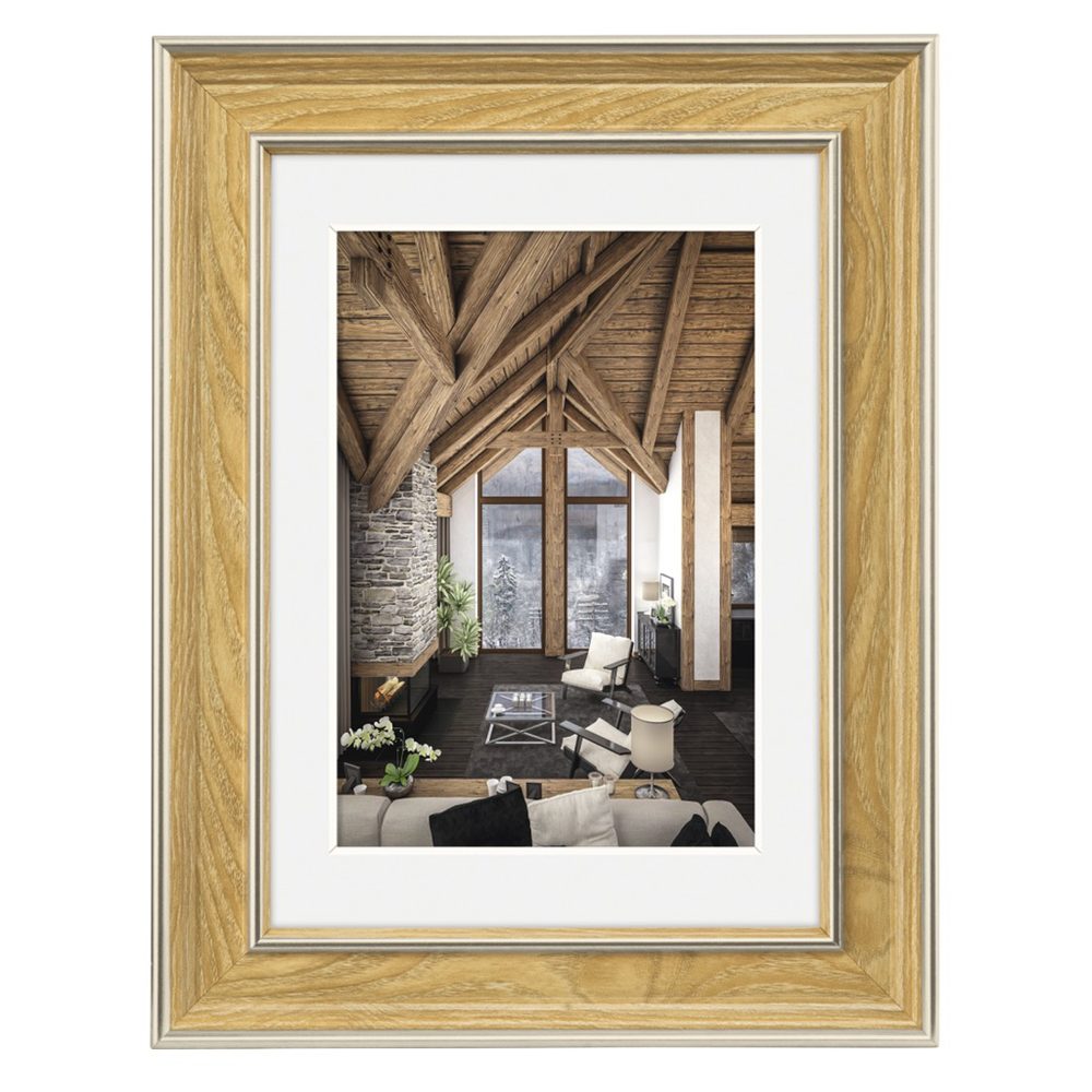 Levně Hama rámeček plastový RUSTIC, dub, 20x30 cm