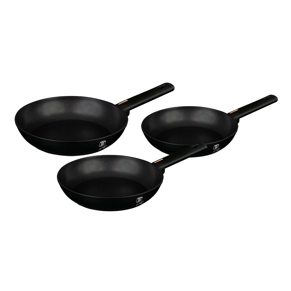 Levně BERLINGERHAUS Sada pánví s titanovým povrchem 3 ks Monaco Collection BH-7095