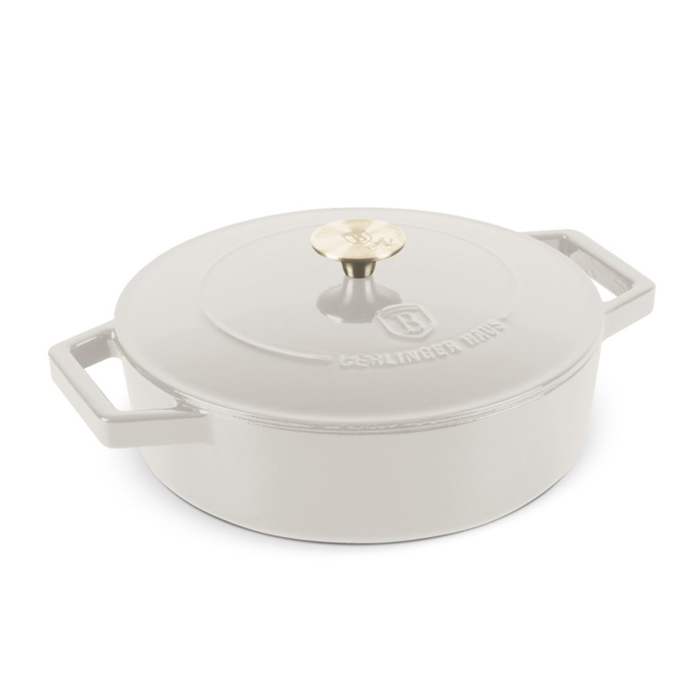 Levně BERLINGERHAUS Pekáč litinový s poklicí 26 cm Sahara Collection BH-6530