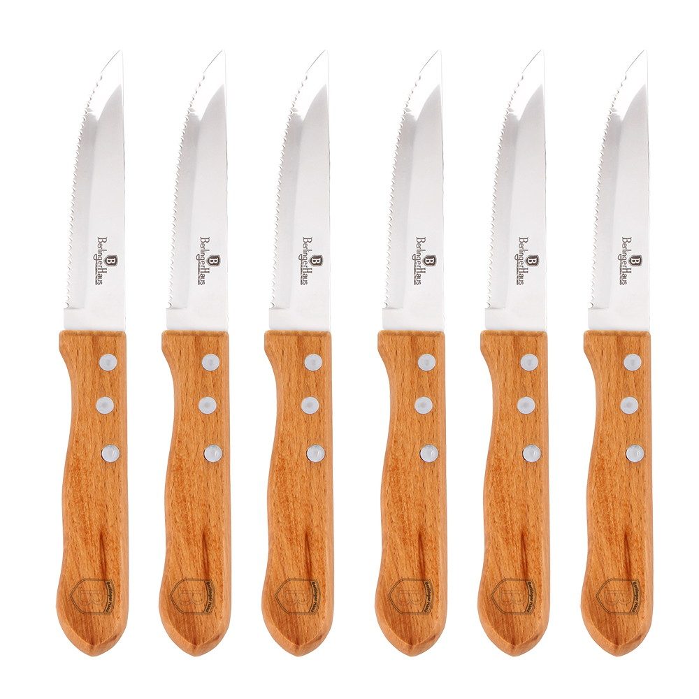 Levně BERLINGERHAUS Nůž steakový WILD JACK´S sada 6 ks BH-2106