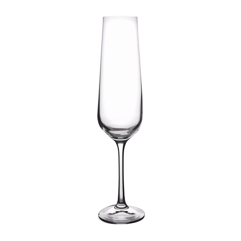 Levně Sklenice na sekt Sandra 0,2 l 6 ks
