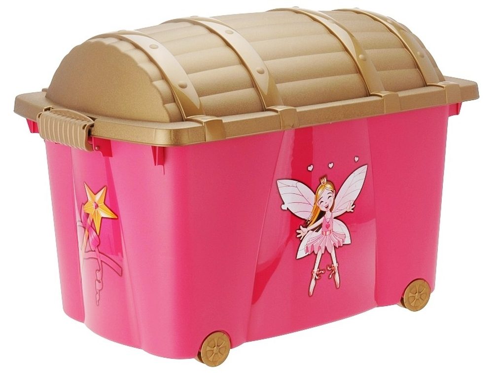 EXCELLENT HOUSEWARE Úložný box pojízdný VÍLA 60x40x42cm KO-Y54660080