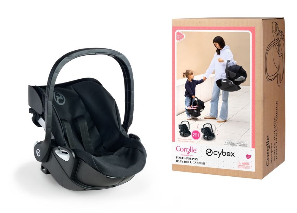 Levně Autosedačka Cybex Black 2 v1 pro panenky