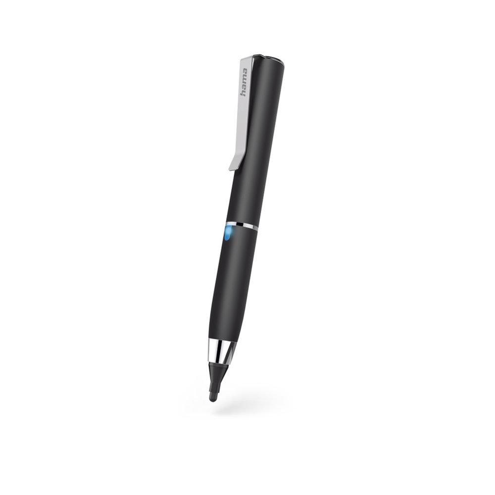 Levně Hama Active Fineline, aktivní zadávací pero pro tablet / smartphone, tenký hrot 2,5 mm, černé