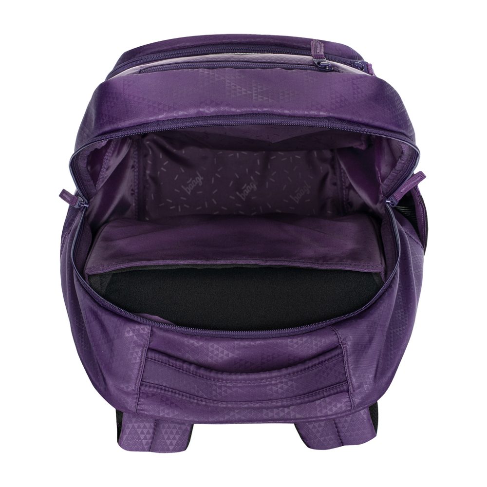 BAAGL SET 3 Coolmate Plum: batoh, penál, sáček (obrázek 5)
