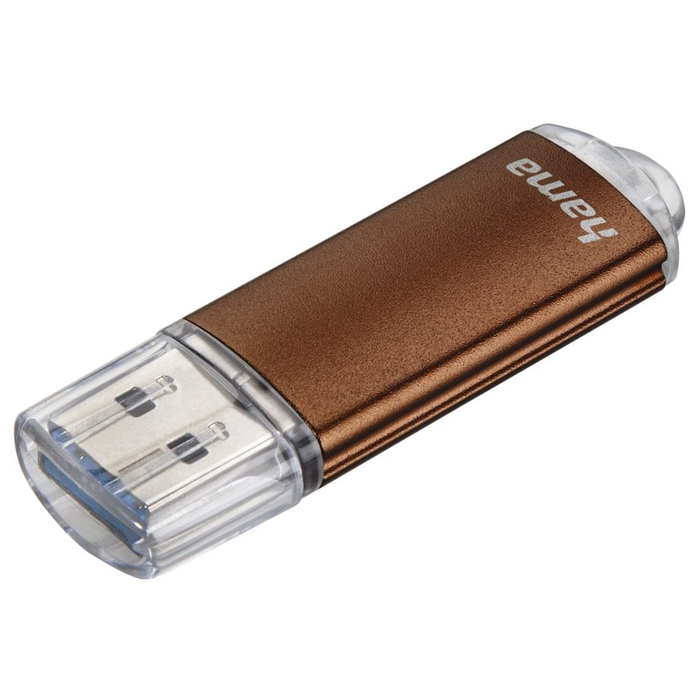 Levně Hama FleshPen Laeta, USB 3.0, 256 GB, 90 MB/s, hnědá