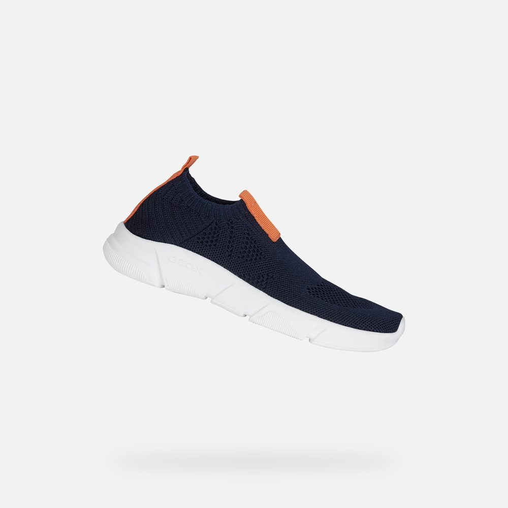 Levně Modré chlapecké tenisky Geox Aril - 28