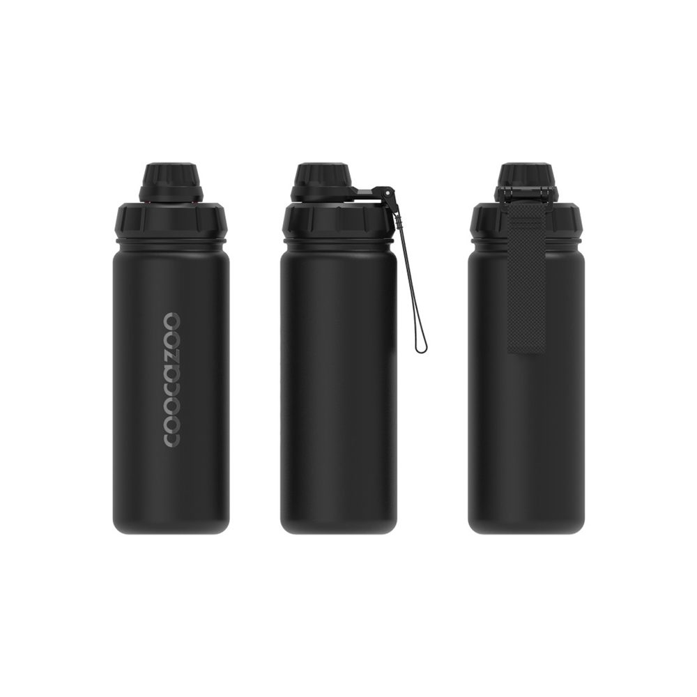 Levně Tritanová láhev na pití coocazoo 0,75 l, Black