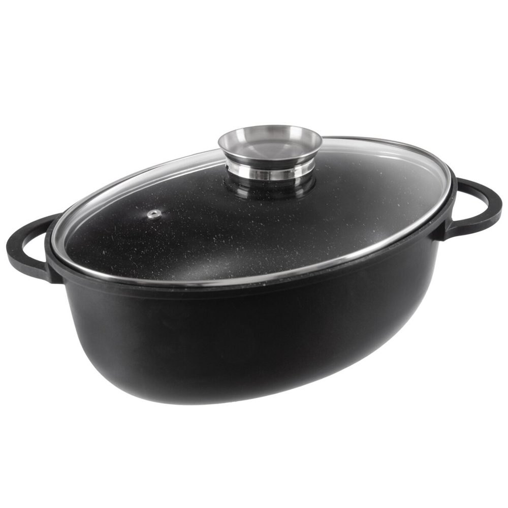Levně Pekáč GRANDE Aroma s poklopem 43x30 cm