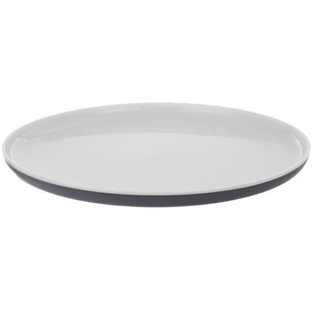 Levně talíř d25x2cm, mělký AURA kulatý, plast