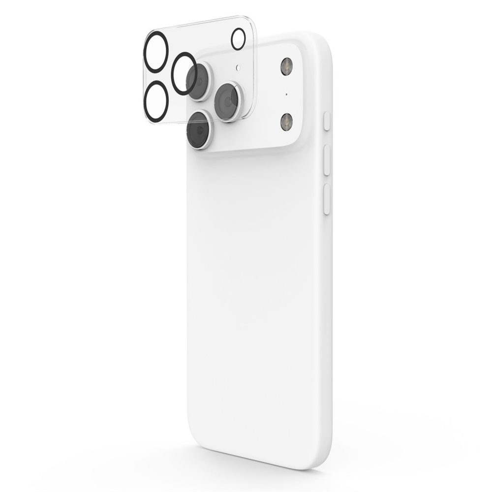 Levně Hama Cam Protect, ochranné sklo fotoaparátu pro Apple iPhone 17 Pro Max, průhledné