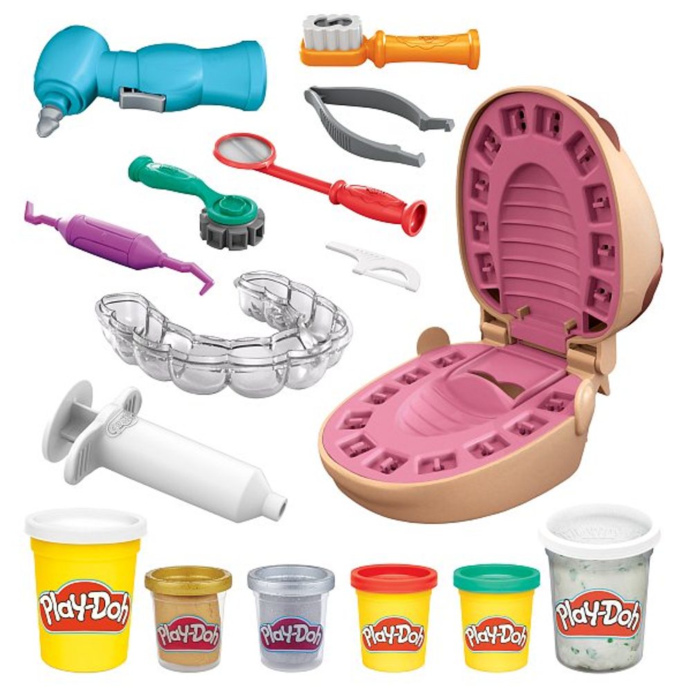 Levně Play-Doh Zubař Drill'n fill