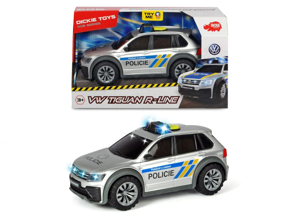 Levně Policejní auto VW Tiguan R-Line, česká verze