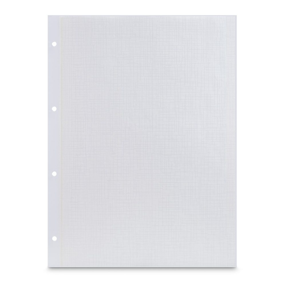 Levně Hama fotokarton s pergamenem, 23,3 x 31 cm, děrovaný, 25 listů, bílý
