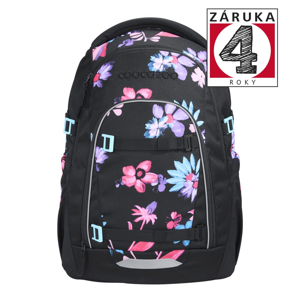 Levně Školní batoh coocazoo MATE, Floral Artnight, AGR certifikát