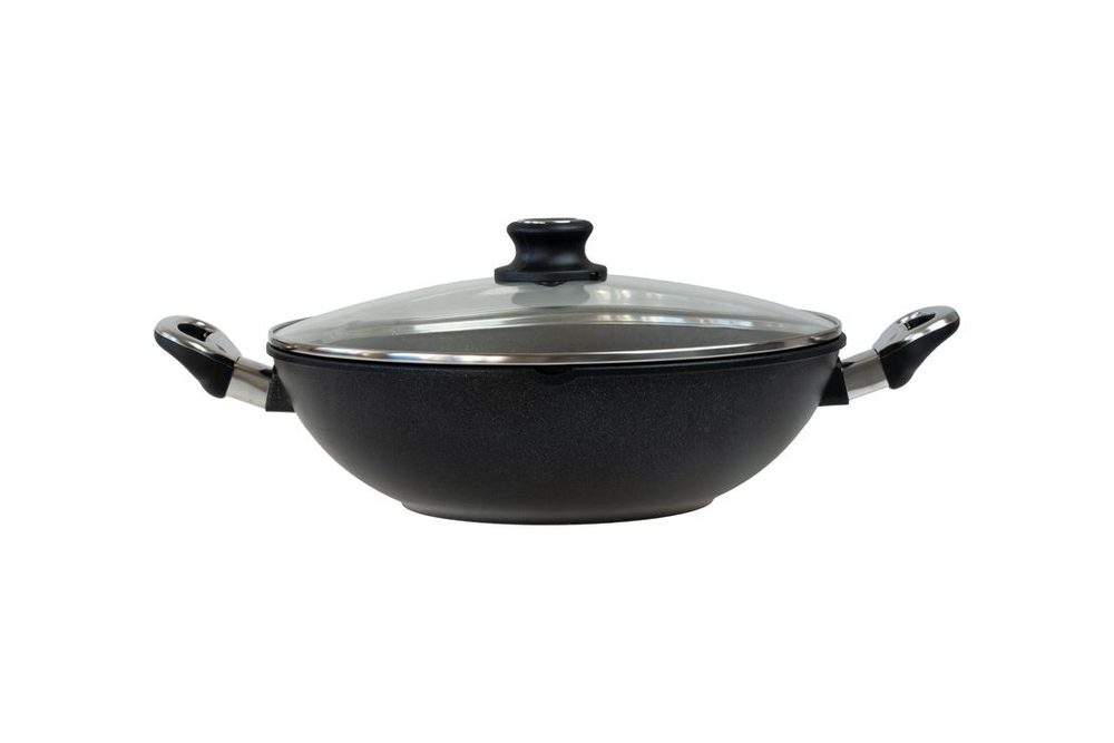 Levně pánev d32x10cm+PO skl.,WOK BAF 4,0l, GIGANT lit.,ind.2ucha