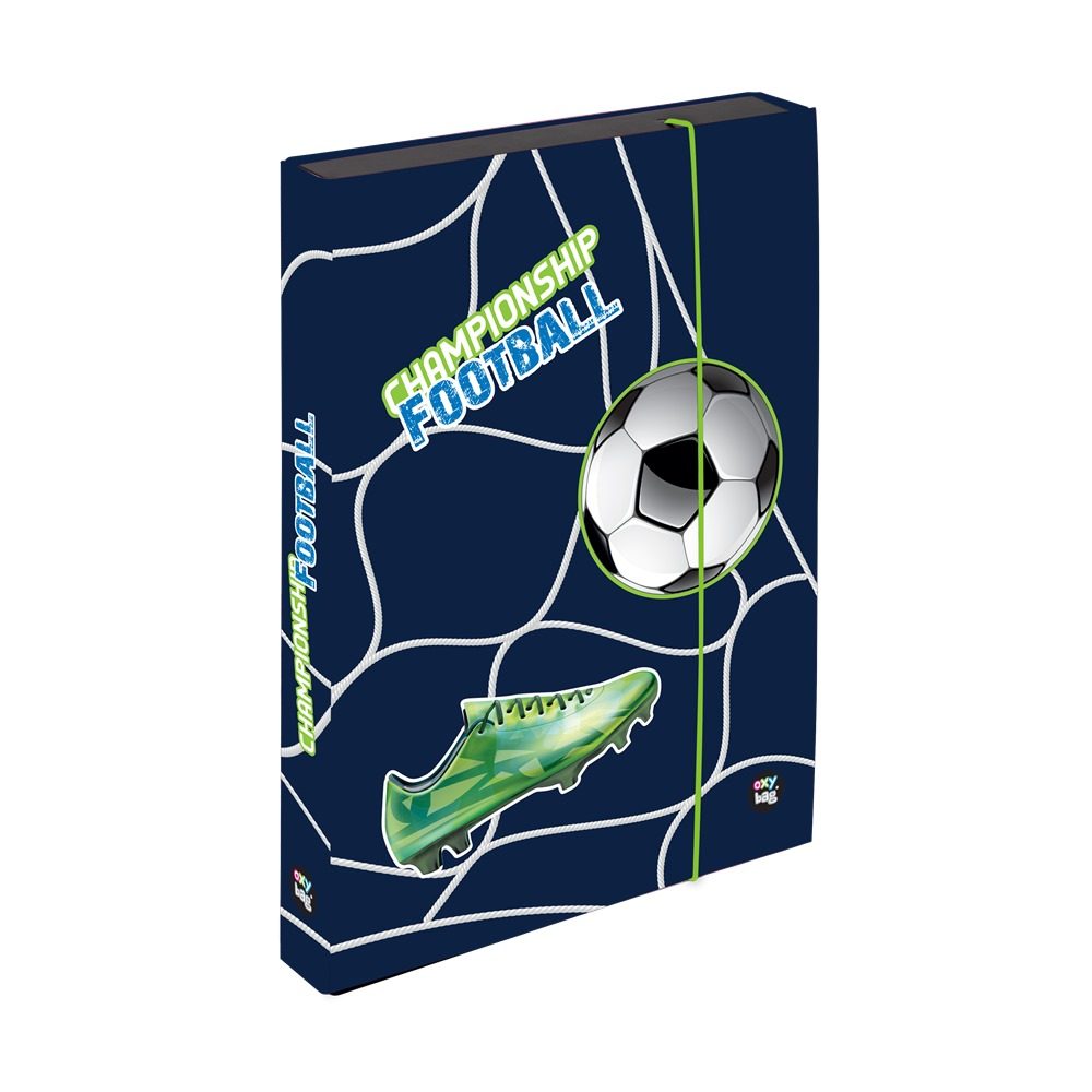 Levně Box na sešity A4 Jumbo fotbal 2