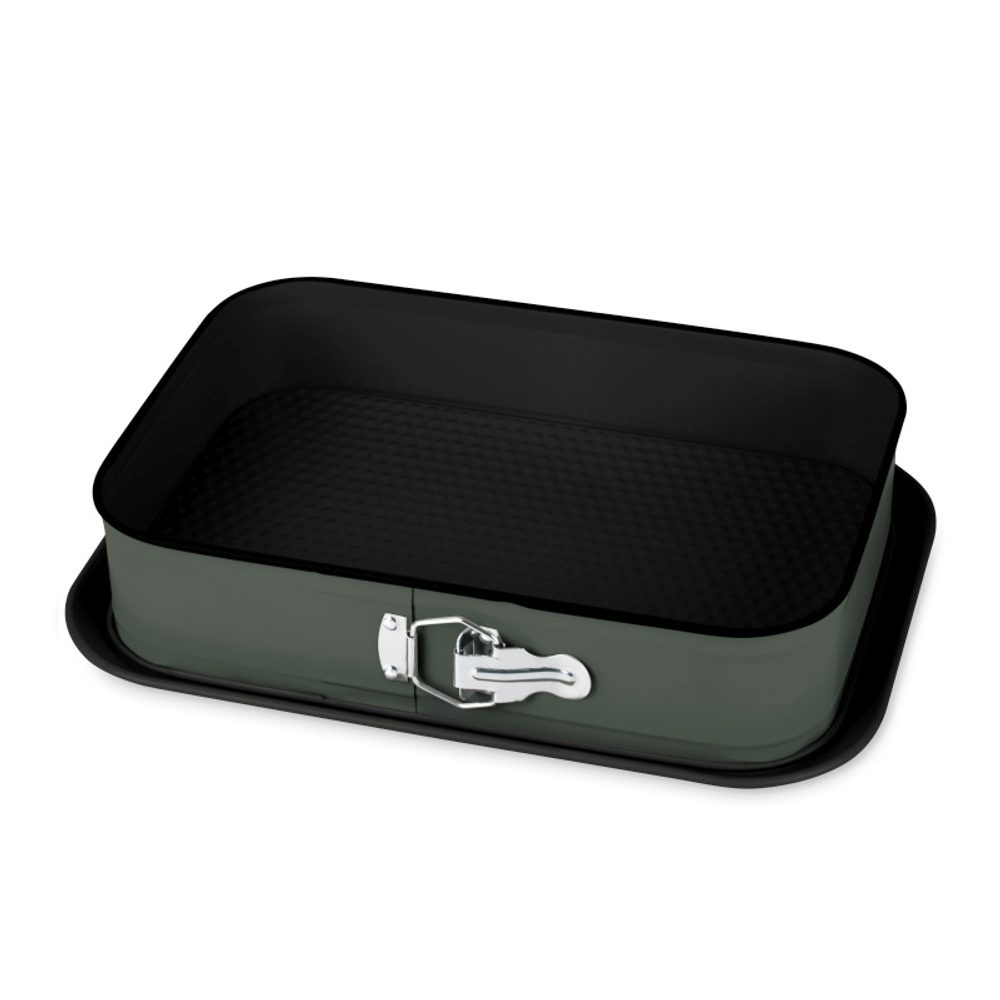 Levně BERLINGERHAUS Forma na dort hranatá s titanovým povrchem 39x27 cm Matt Green Collection BH-7942