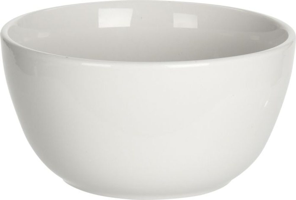 Levně miska ml, d15,5x8cm, bílá, porcelán
