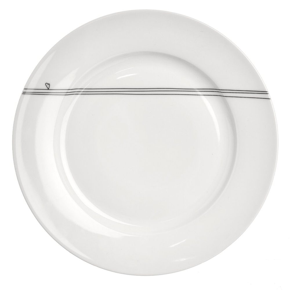 Levně Mělký talíř SRDÍČKA pr. 27 cm