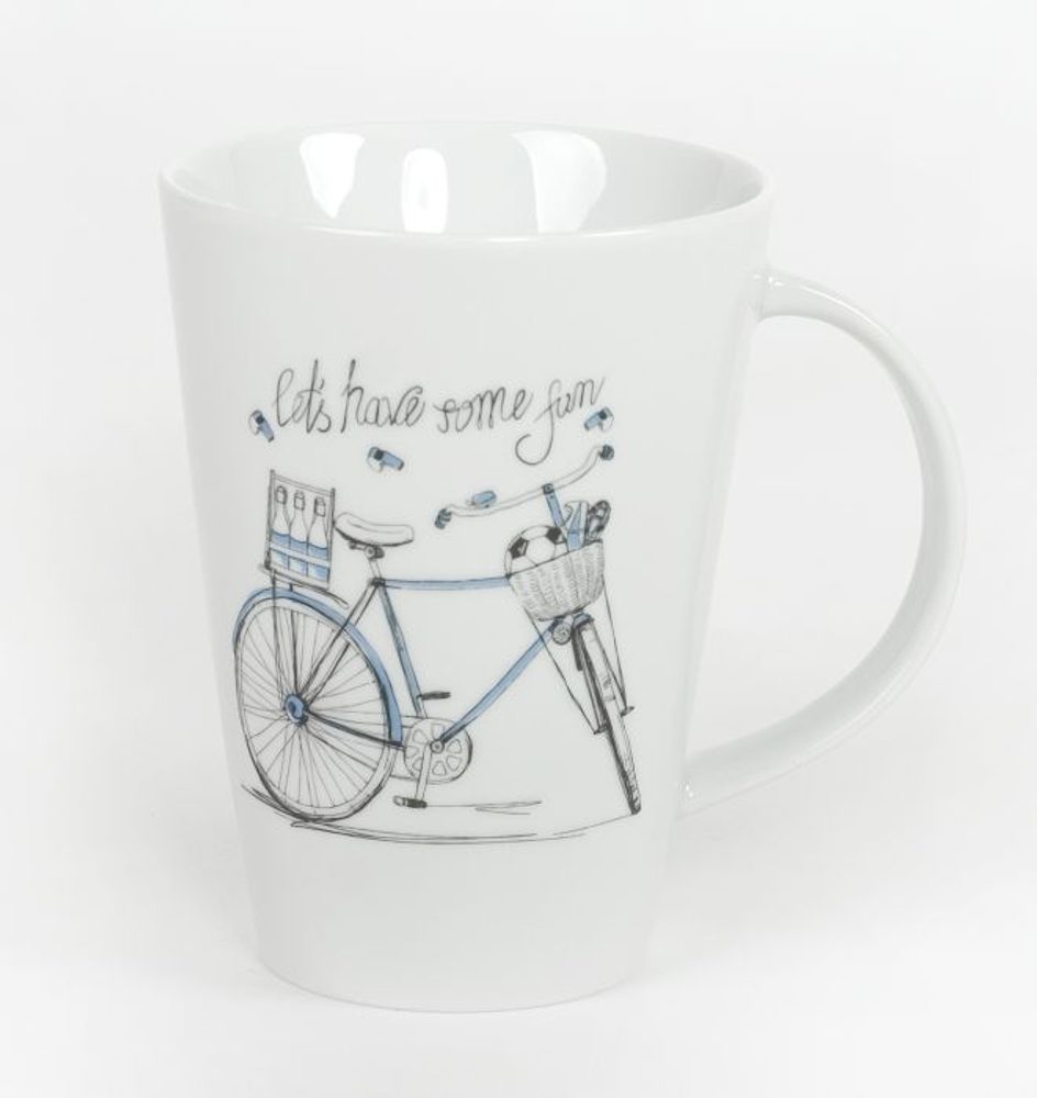 Levně hrnek 350ml MONZA-PÁN.KOLO, čes.porcelán