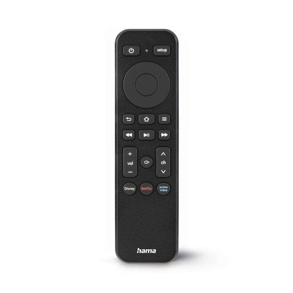 Levně Hama univerzální dálkový ovladač 2v1 Nano, stream TV tlačítka