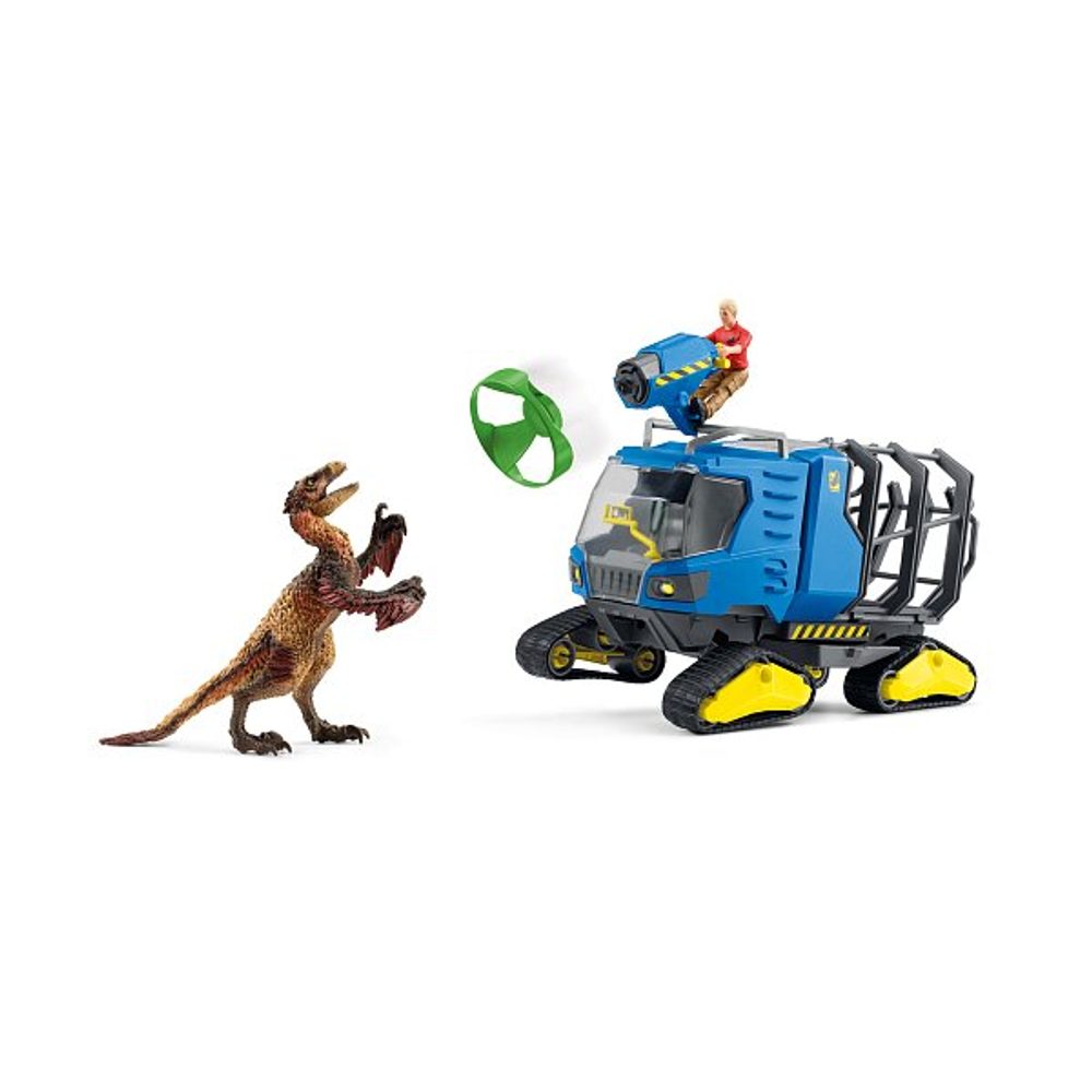 Levně SCHLEICH Pásové vozidlo na odchyt Dinosaurů