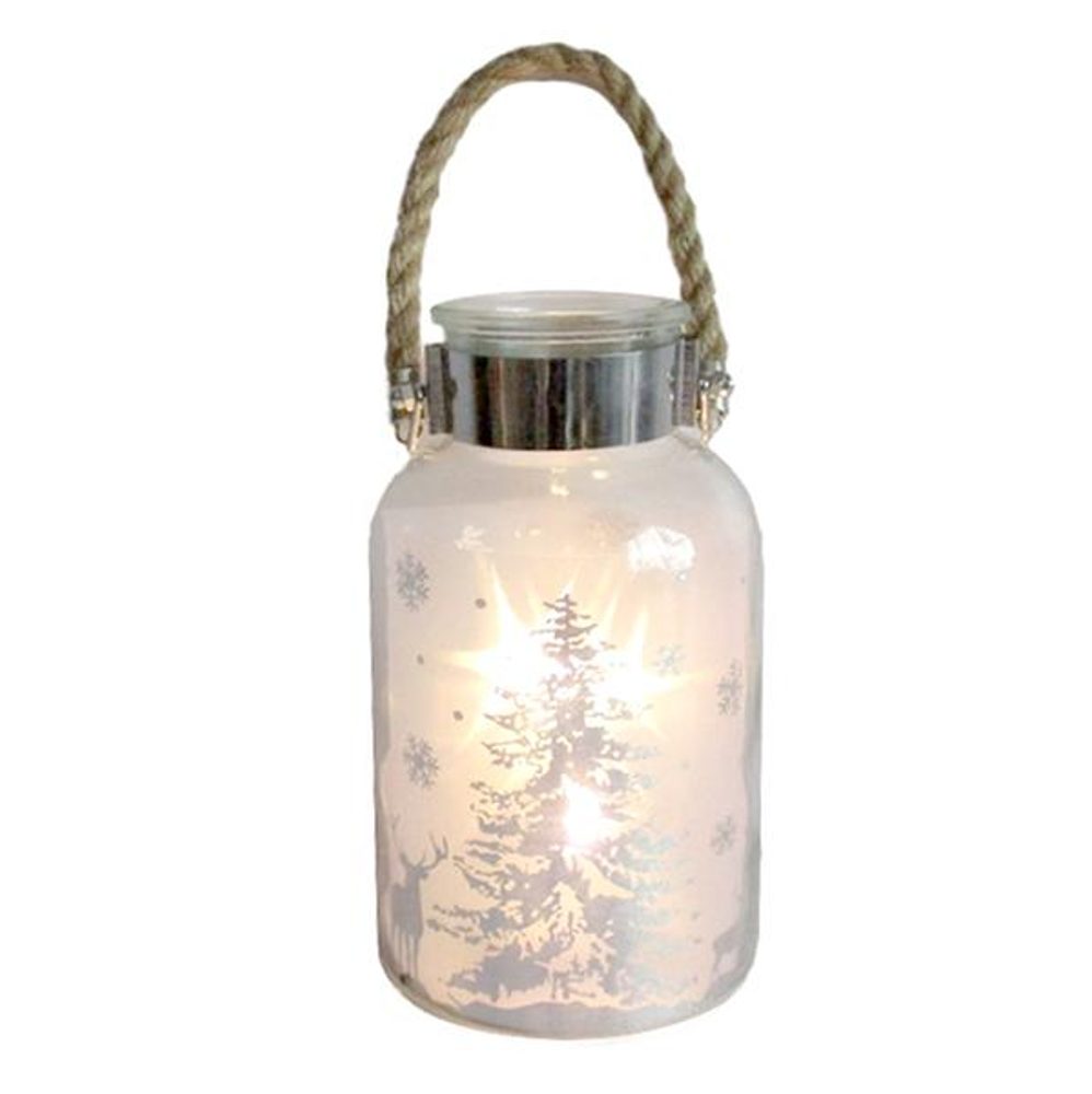 Levně TORO LAHEV DEKORAČNÍ 5 LED VÁNOČNÍ, 2 ASSORT