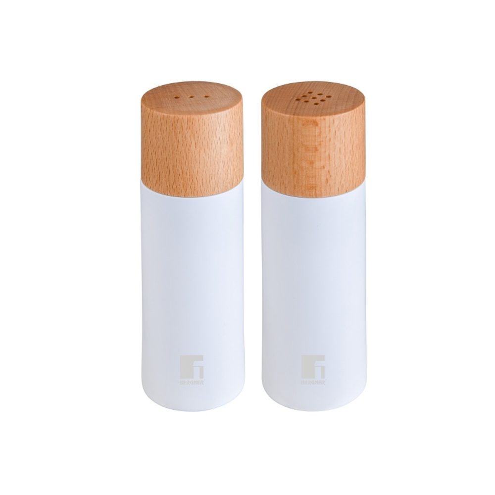Levně BERGNER Solnička a pepřenka NATURALLY BG-48518-WH
