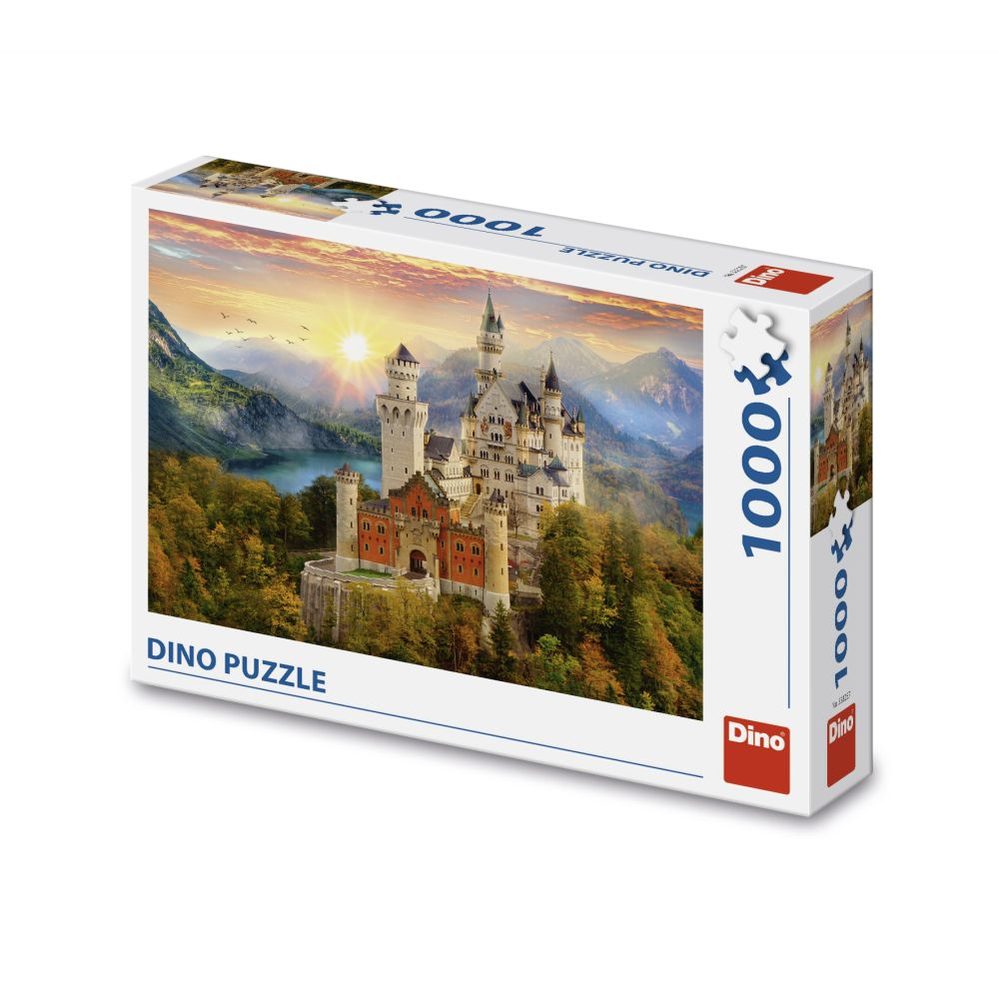 Levně MALOVANÝ NEUSCHWANSTEIN 1000 Puzzle