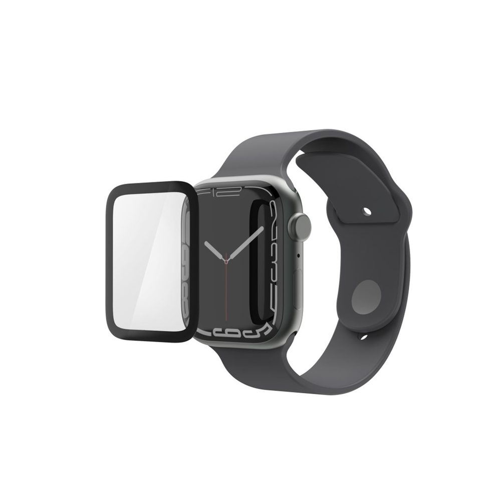 Levně Hama Super Hybrid, ochrana displeje pro Apple Watch 4/5/6/SE 1. Gen/SE 2. Gen, 40 mm, nerozbitná