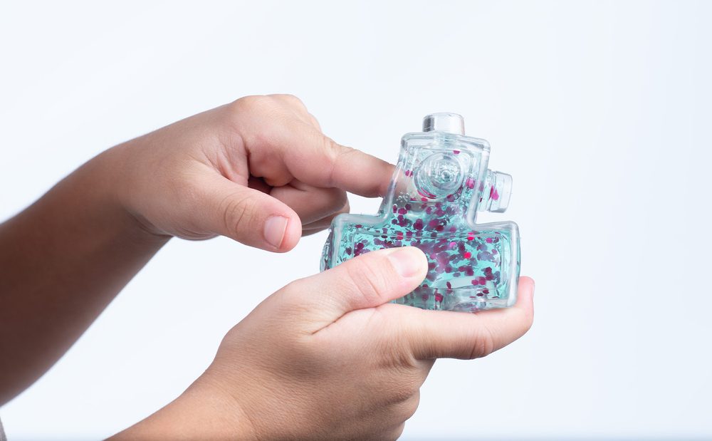 Levně Fidget Blox Touch - Mačkej mě - zelená