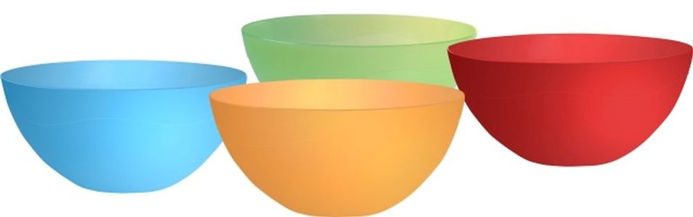 Levně miska 0,3l komp.matná d11,5cm, plast