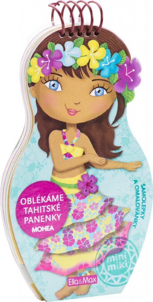 Levně Presco Group Oblékáme tahitské panenky Mohea - omalovánky