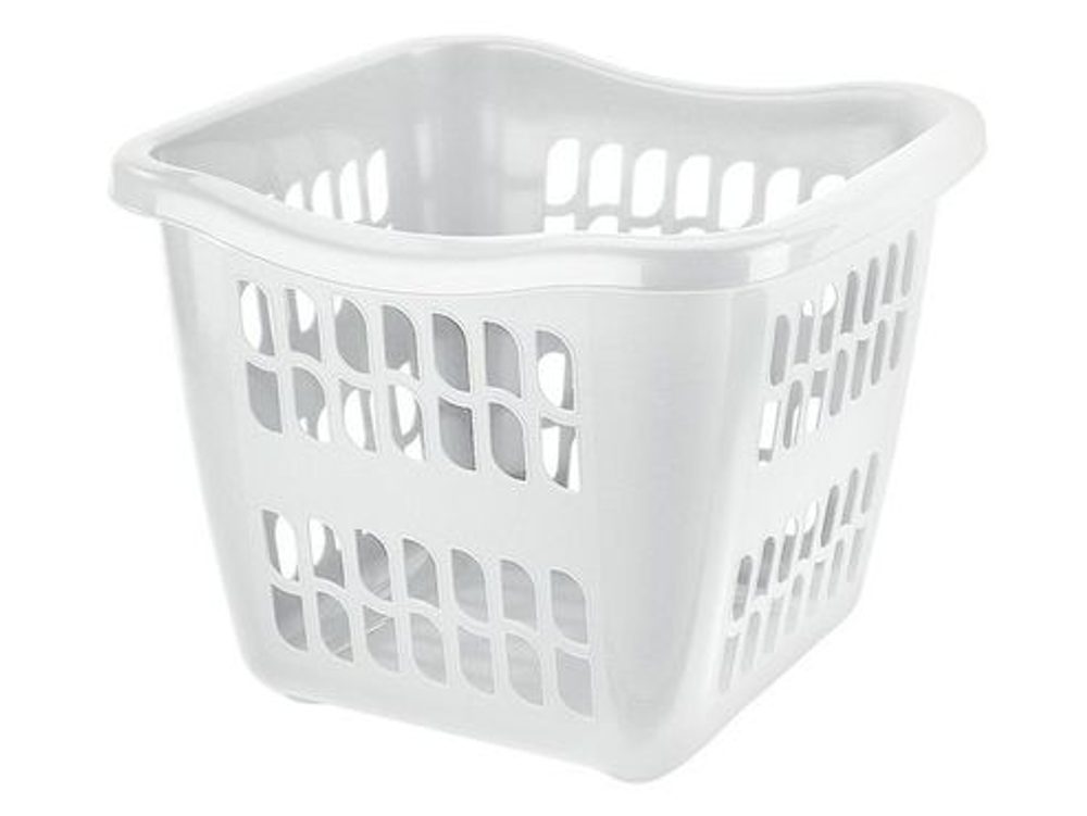 Levně koš 25,7l na čisté pr. 39x39x30cm BRIO, bílý, CURVER, plast