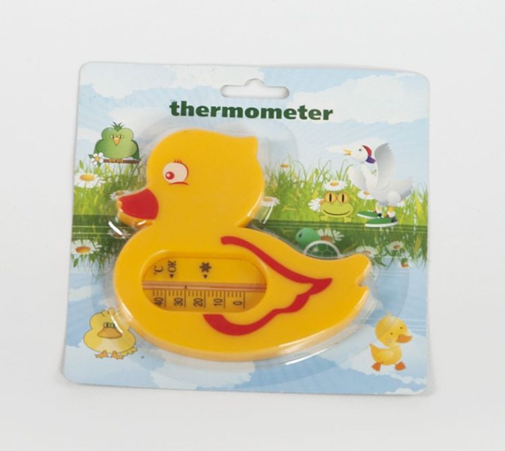 Levně teploměr 11,5cm koup. KAČENKA 0+40°C, plast, dětský