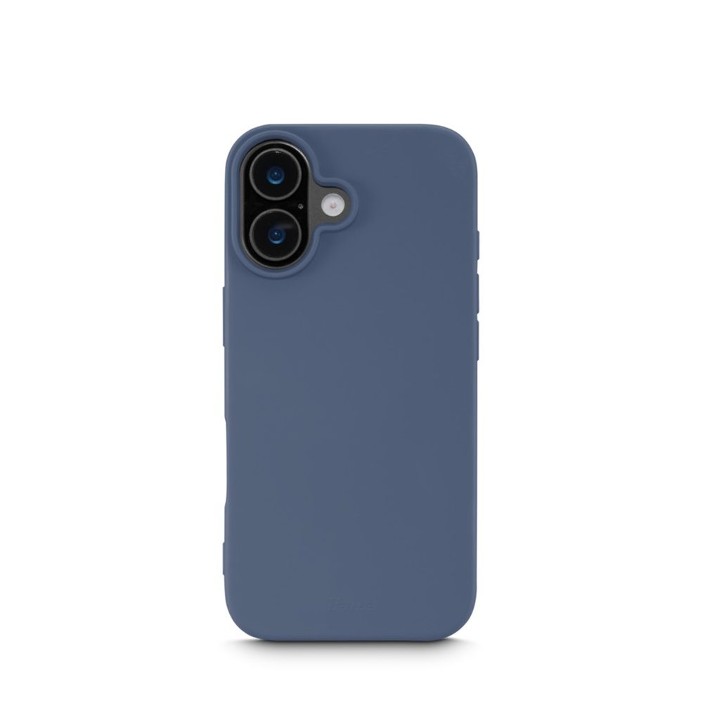 Levně Hama Fantastic Feel, kryt pro Apple iPhone 17, hebký povrch, modrý