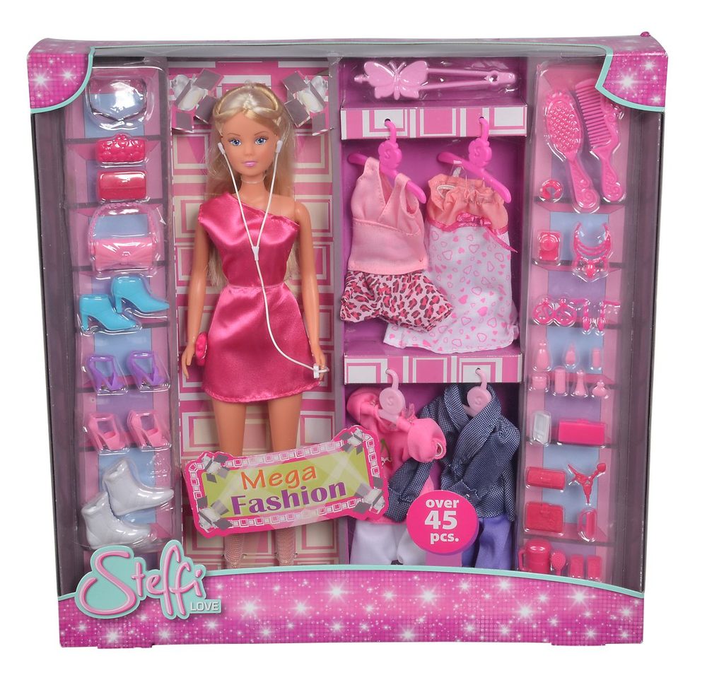Levně Panenka Steffi Mega Fashion