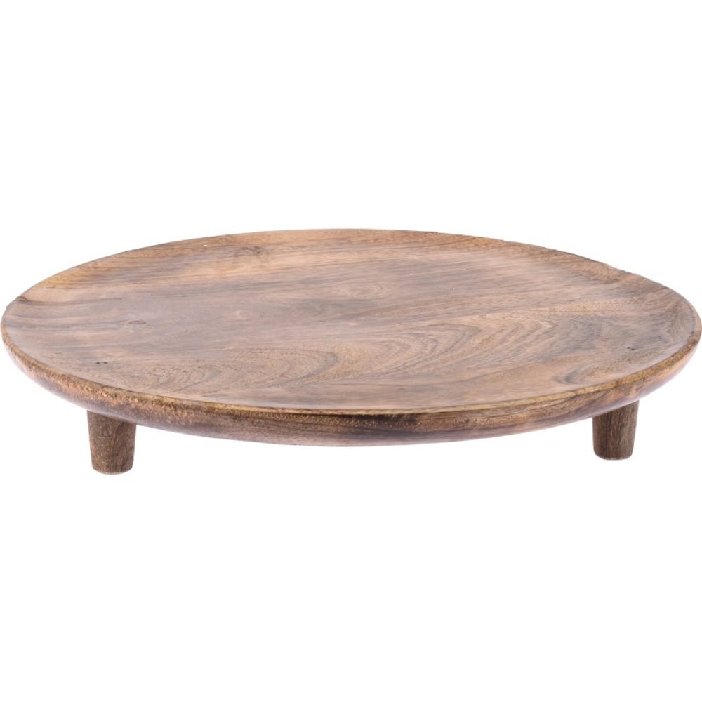 Levně EXCELLENT HOUSEWARE Tác servírovací 37 cm mangové dřevo KO-A55100060
