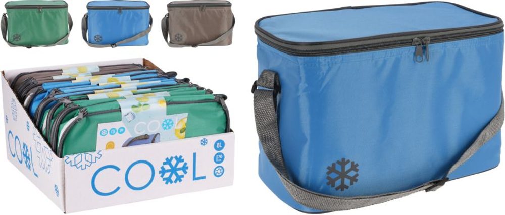 Levně taška chlad. 8l, x x cm, mix barev, textil