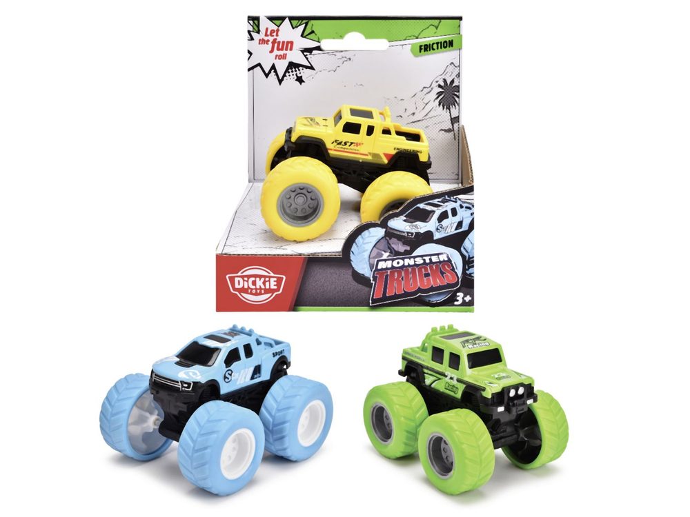 Levně Monster Truck 8,5 cm, 3 druhy