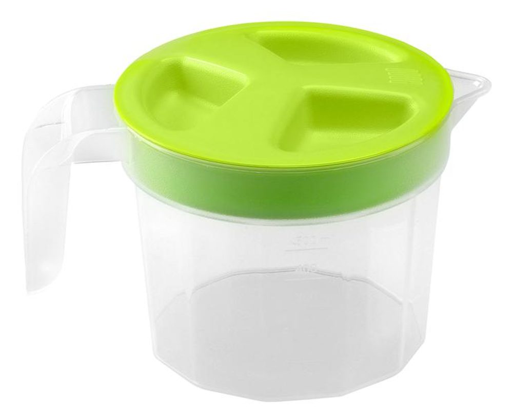 Levně heidrun ODMĚRKA S VÍKEM 0,5 L, PLAST, 12,5X10 CM