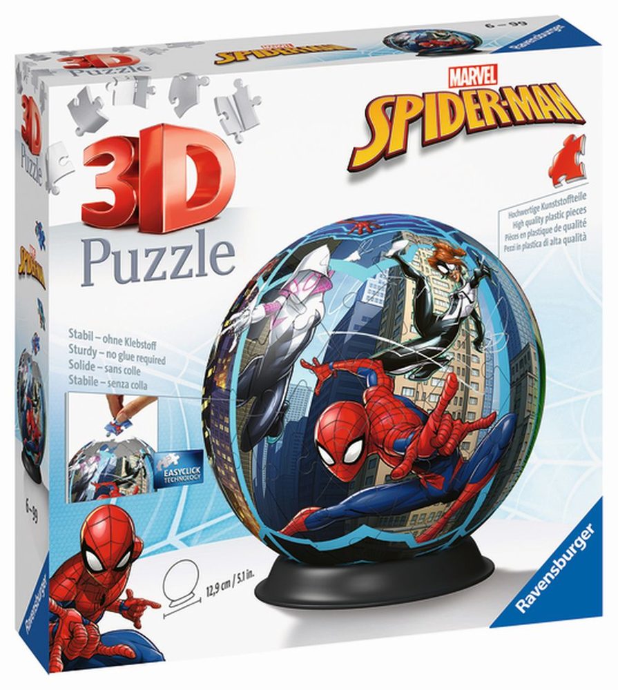 Levně Puzzle-Ball Spiderman 72 dílků