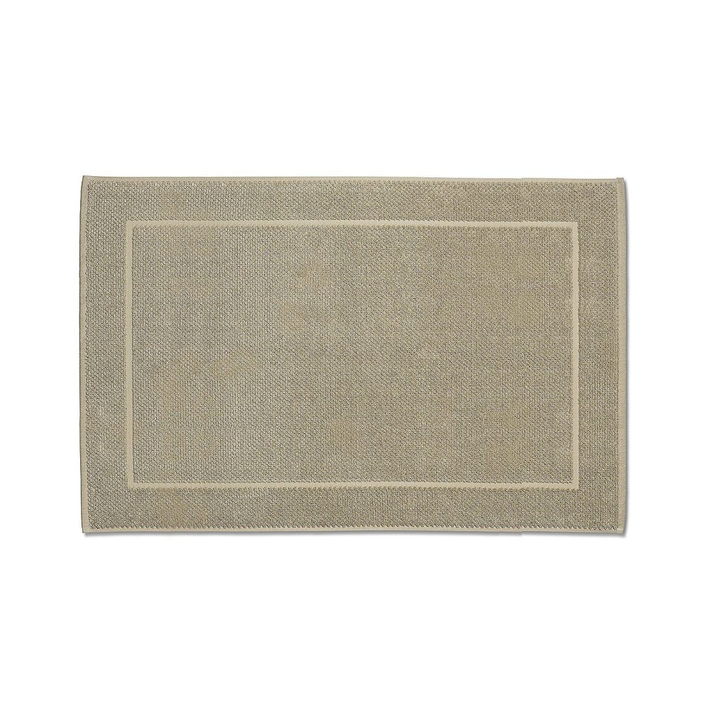 Levně KELA Koupelnová předložka LAVINIA 100% biobavlna béžová 60x100 cm KL-23912