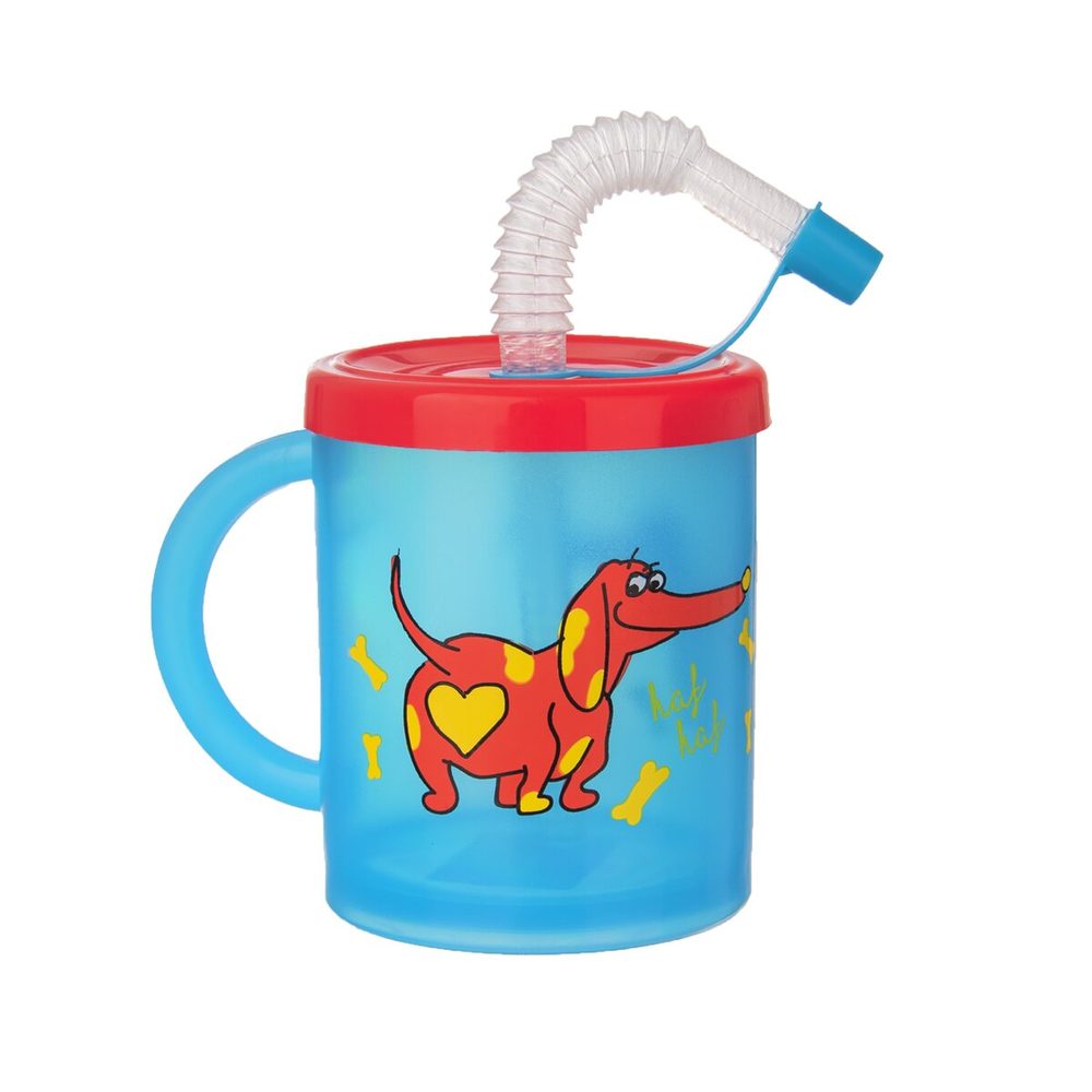 Levně Hrnek s pítkem pejsek 0,3 l